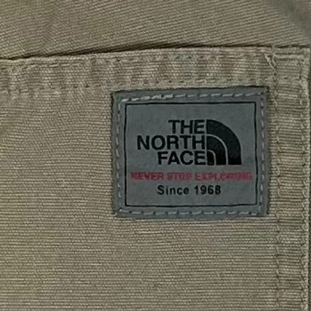 The North Face A5 Series Mens 38x29 Khaki Tan Cotton Cargo Pants Utility Hiking
